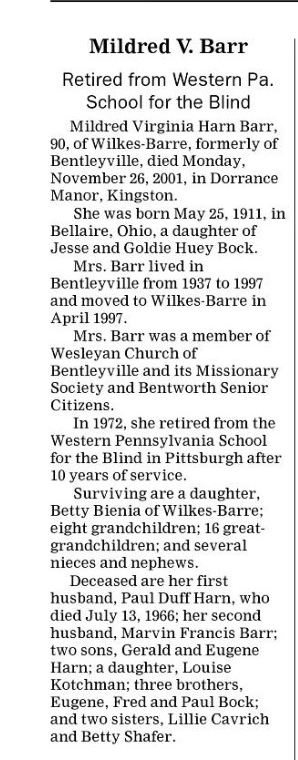 Mildred Barr